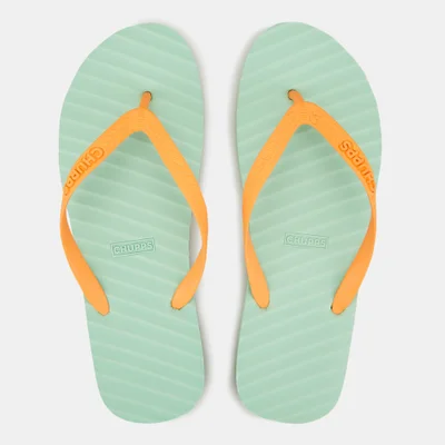 CHUPPS Men's Banana Leaf Flip Flops
