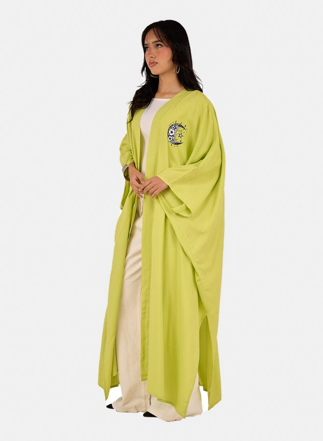 Clue Maxi Kimono with Embroidery  - Image 2
