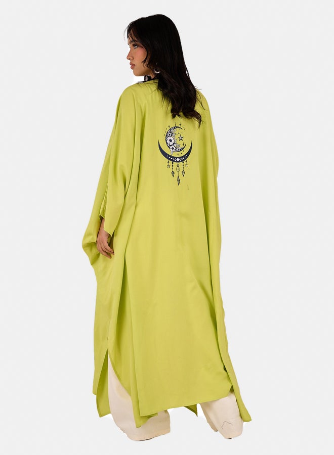 Clue Maxi Kimono with Embroidery  - Image 3