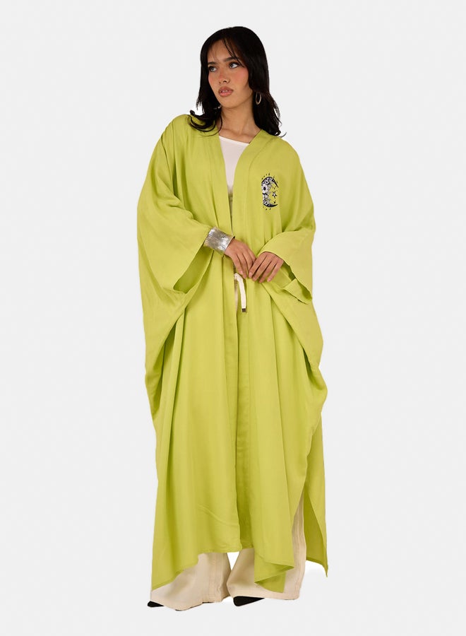 Clue Maxi Kimono with Embroidery  - Image 4