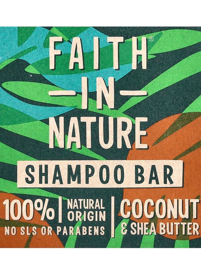Faith in Nature Shampoo Bar Coconut & Shea Butter 3 oz (85 g)