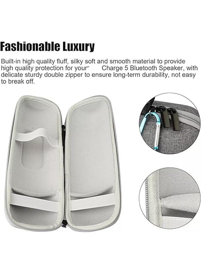 JBL Charge 5 Bluetooth Speaker Travel Carry Case Tote Bag, Audio EVA Box Storage Bag Outdoor Portable Protective Case  - Image 3