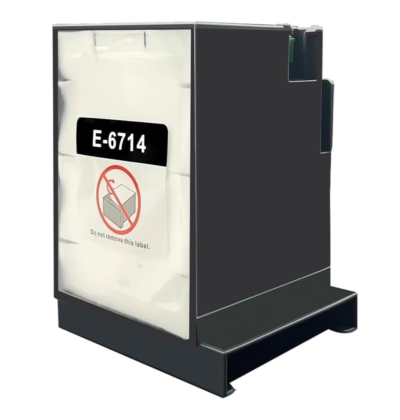 Dotpot T6712 Maintenance West Ink Box with Chip for Epson Workforce Pro Wf-r8590,Wf-r8590Dwf,Wf-r8590Dtwf,Wf-r8590Dtwf,Wf-r8590D3Tw Printers (T-6712) - Image 1