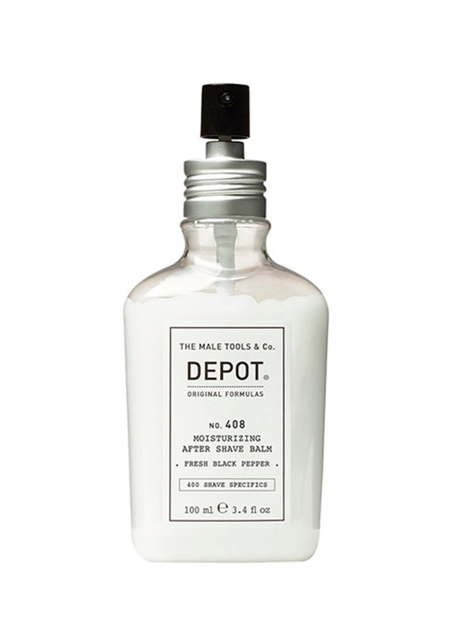 Depot بلسم ترطيب ما بعد الحلاقة بالفلفل الأسود الطازج - يهدئ ويرطب البشرة بعد الحلاقة، ويترك رائحة حارة وذكورية (100 مل) - Image 1