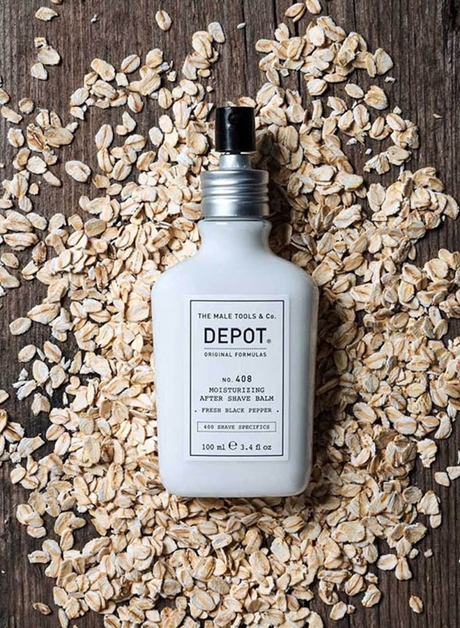 Depot بلسم ترطيب ما بعد الحلاقة بالفلفل الأسود الطازج - يهدئ ويرطب البشرة بعد الحلاقة، ويترك رائحة حارة وذكورية (100 مل) - Image 2