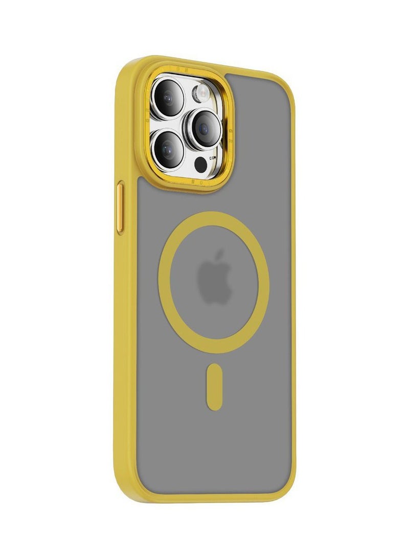 Green Lion Charles Magsafe Case for iPhone 14 Pro Max ( 6.7" ) - Gold - Image 1