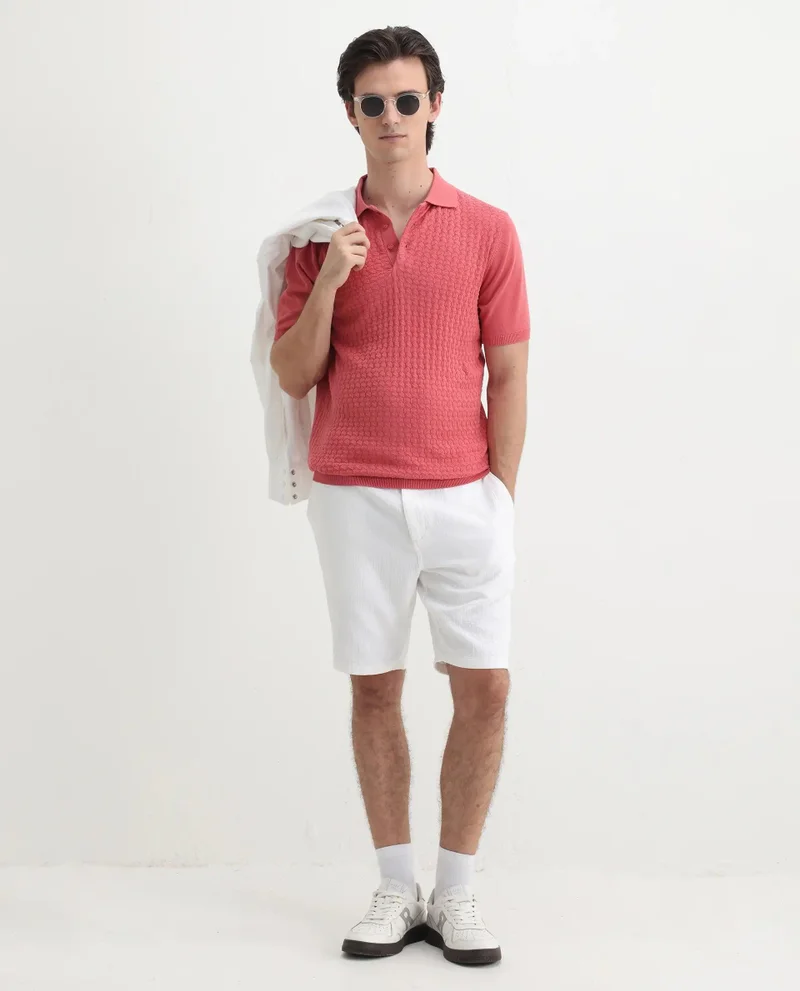 Rare Rabbit Men's Regular Fit Polo