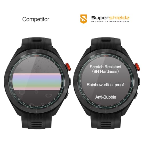 Supershieldz (2 Pack) Supershieldz Designed for Ticwatch Atlas / Ticwatch Pro 5 Enduro / TicWatch Pro 5 / TicWatch Pro 3 / TicWatch Pro 3 Ultra GPS Smartwatch Tempered Glass Screen Protector, Anti Scratch, Bubble Free - Image 2