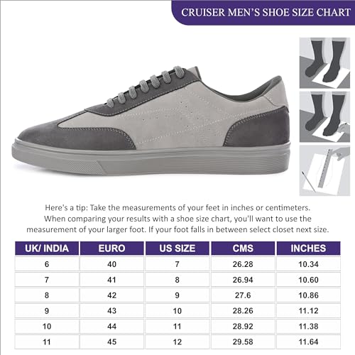 Cruiser Mens Casual Shoes 2533-14_D.Grey_7 - Image 5