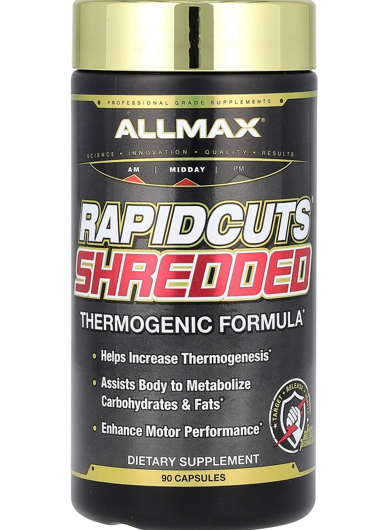 Allmax رابيد كتس شريدد، 90 كبسولة
