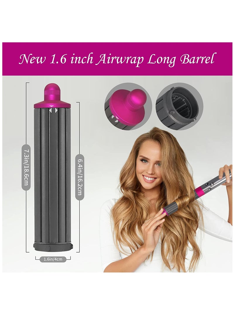 40MM/1.6 Inch Long Hair Curling Barrels Compatible with Dyson Airwrap Styler Attachment Parts, Self-Curling Attachment Accessories for Dyson Airwrap Styler HS01 HS05 - Image 5