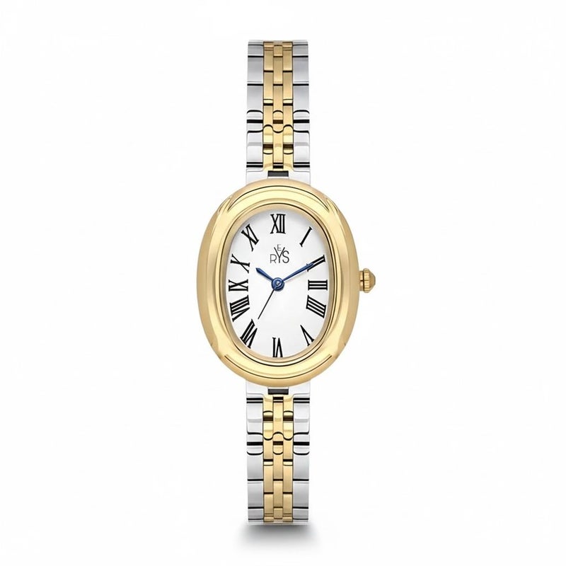 REYS WATCH WATCH FOR WOMEN-STAINLESS STEEL-WHITE DIAL R2046-TGS