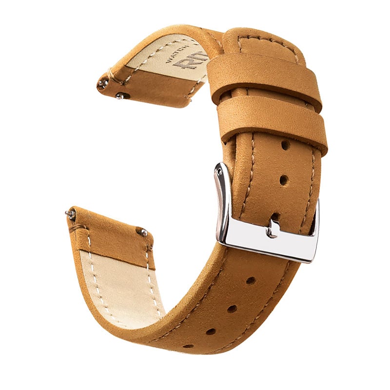 Ritche Christmas Gift 20mm Silicone Watch Band Compatible with Samsung Galaxy Watch 4/5/ 5 Pro, 40mm/ 45mm Band 20mm Quick Release Rubber Watch Bands for Men Women, White Elephant Gifts, Stocking Stuffers for Men - Image 1