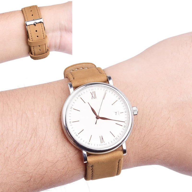 Ritche Christmas Gift 20mm Silicone Watch Band Compatible with Samsung Galaxy Watch 4/5/ 5 Pro, 40mm/ 45mm Band 20mm Quick Release Rubber Watch Bands for Men Women, White Elephant Gifts, Stocking Stuffers for Men - Image 3