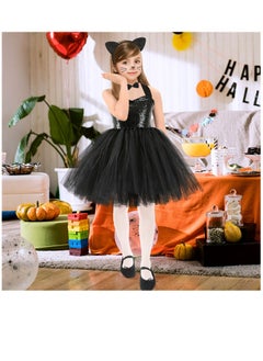 M MIAOYAN Animal COS Cat Yarn Girls' Dress  - Image 4