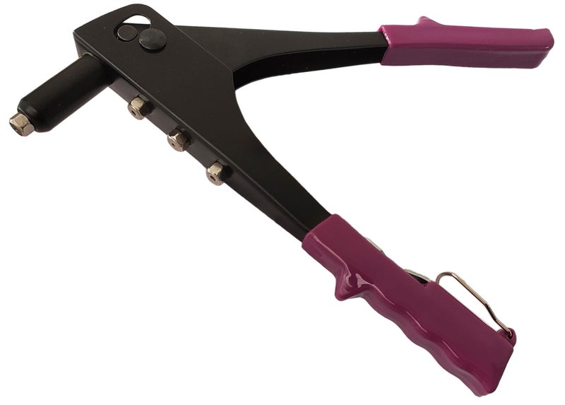 Inditrust Dumdaar DM Hand Rivet Gun 10 inch Multicolor, Nozzle size 2.4, 3.2, 4.0, and 4.8 mm - Image 1