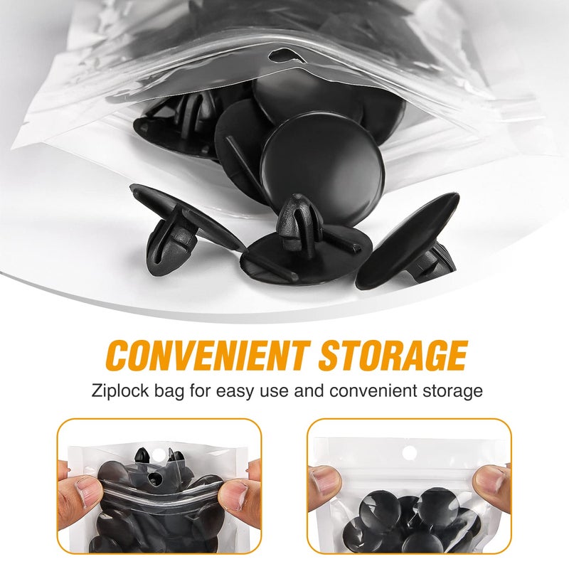 GOOACC 50pcs Hood Insulation Retainer 7mm for Toyota 90467-09050 90467-A0003 GM 88970747 94858509 Lexus Scion - Image 3