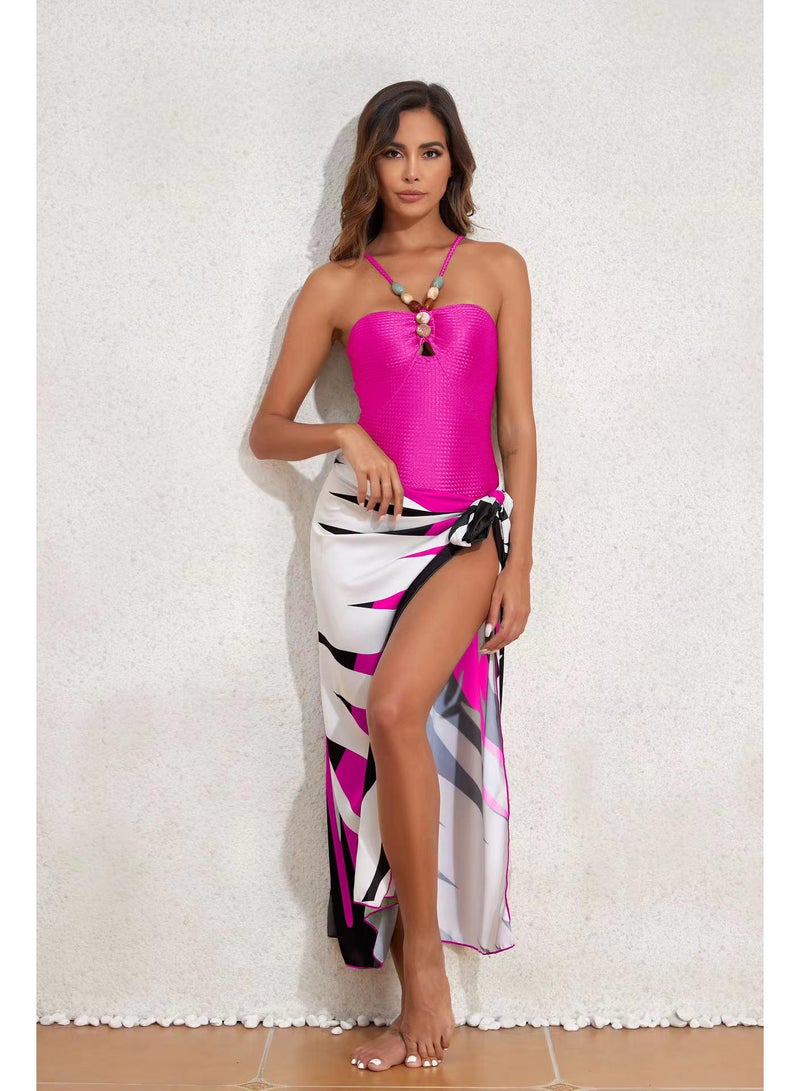 general Women's 2-Piece Swimsuit Chiffon Skirt Style Swimsuit Fashionable Swimsuit Women Swimsuit Girls Birthday Gift Swimsuit Party Best Gift - Image 1