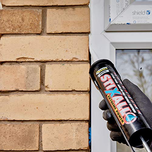 SIKA Everbuild Stixall – Extreme Power Sealant and Adhesive – Waterproof – Crystal Clear – 290ml - Image 4