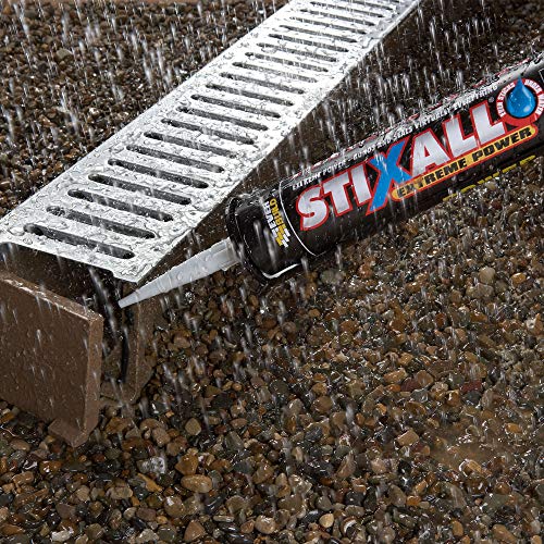 SIKA Everbuild Stixall – Extreme Power Sealant and Adhesive – Waterproof – Crystal Clear – 290ml - Image 3