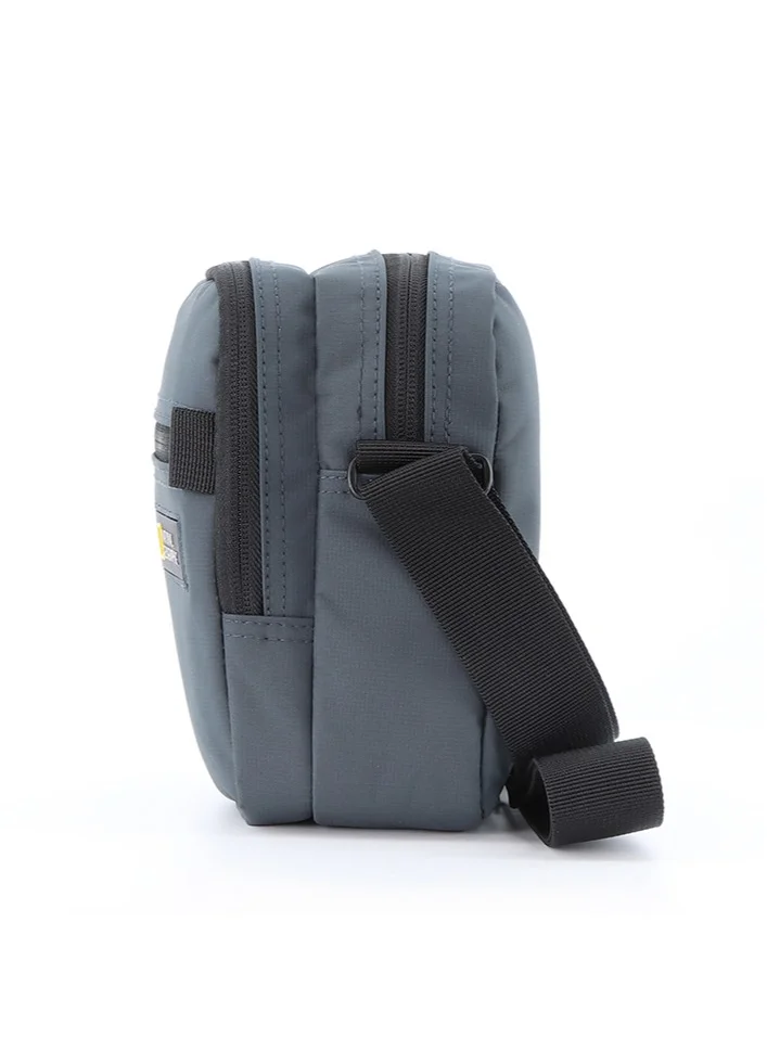 NATIONAL GEOGRAPHIC National Geographic Mutation Small Utility Bag Grey, Zipper Compartment Casual Shoulder Bag For Men And Women Removable Shoulder Strap Secure RFID Pocket