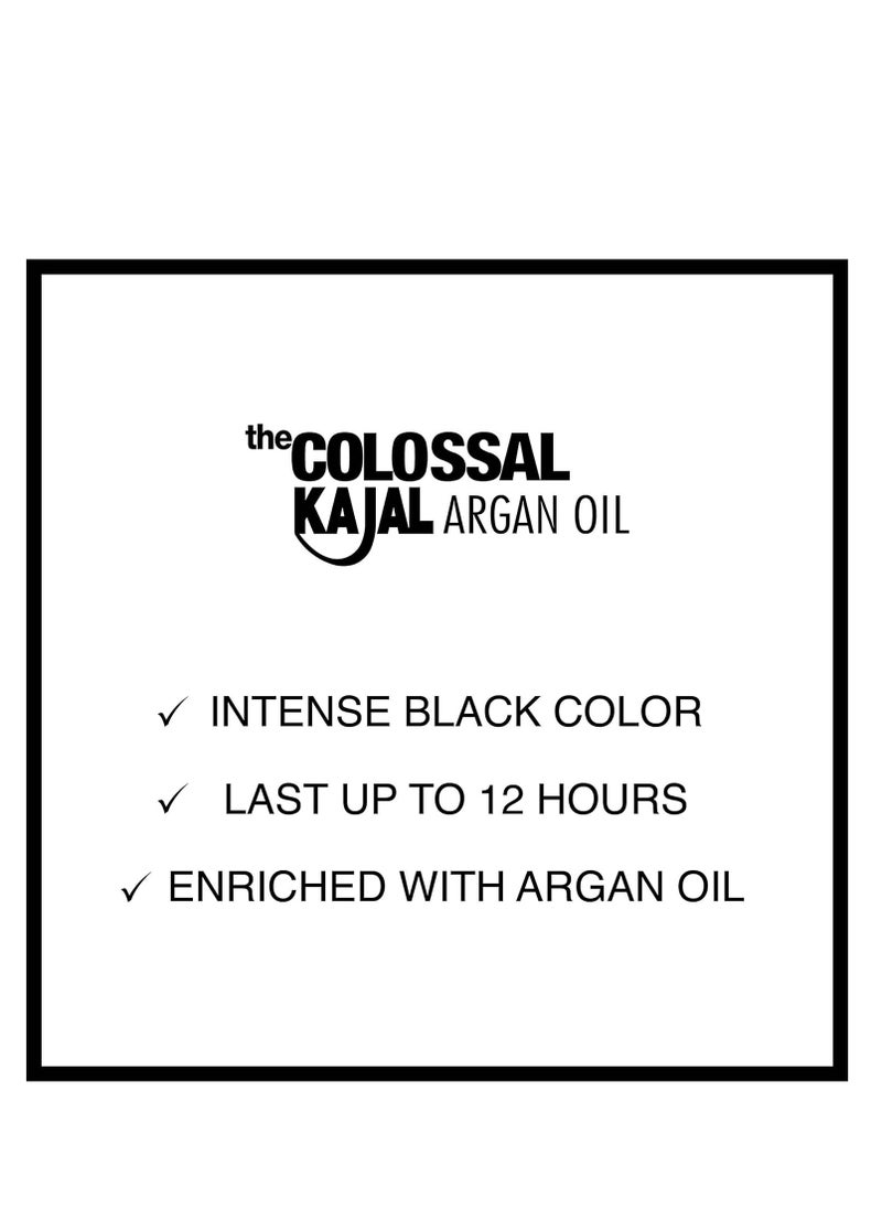 New York Bakery Co New York Colossal Kajal Eyeliner with Argan Oil Black 2-Pack  - Image 5