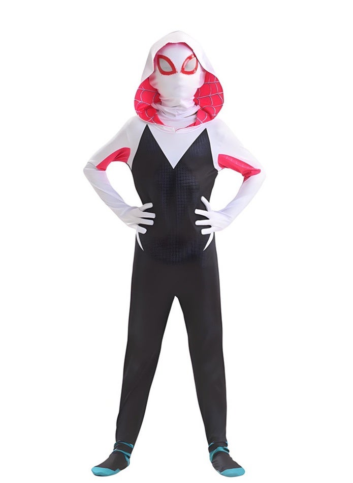 Loquat Halloween Cosplay Costume Bodysuit Spiderman 3D Style Zentai Suits Stretch Jumpsuits For Kids and Adults - Image 1