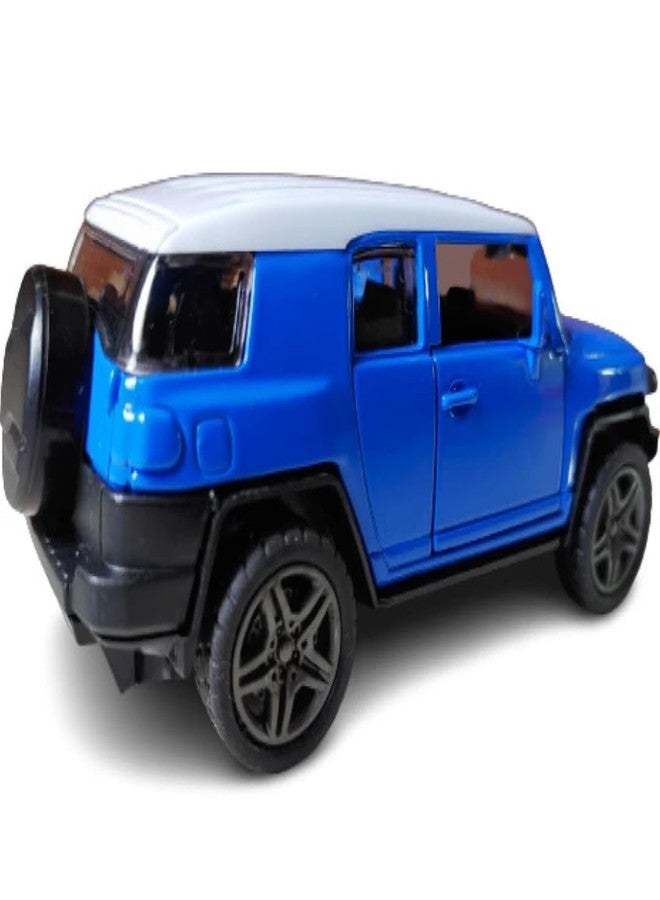 RUHANI Metal Car for-Kids Pull Back Die-cast with Openable Doors (Colour As Per Stock) Pack of 1 - Image 5