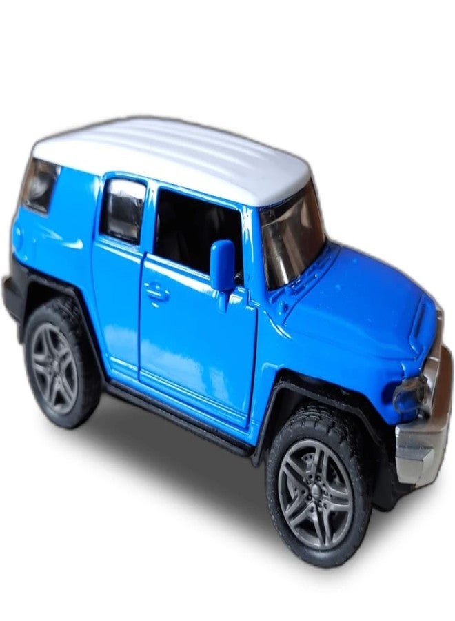 RUHANI Metal Car for-Kids Pull Back Die-cast with Openable Doors (Colour As Per Stock) Pack of 1 - Image 3