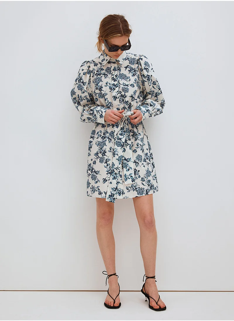 اتش اند ام Floral Print Dress