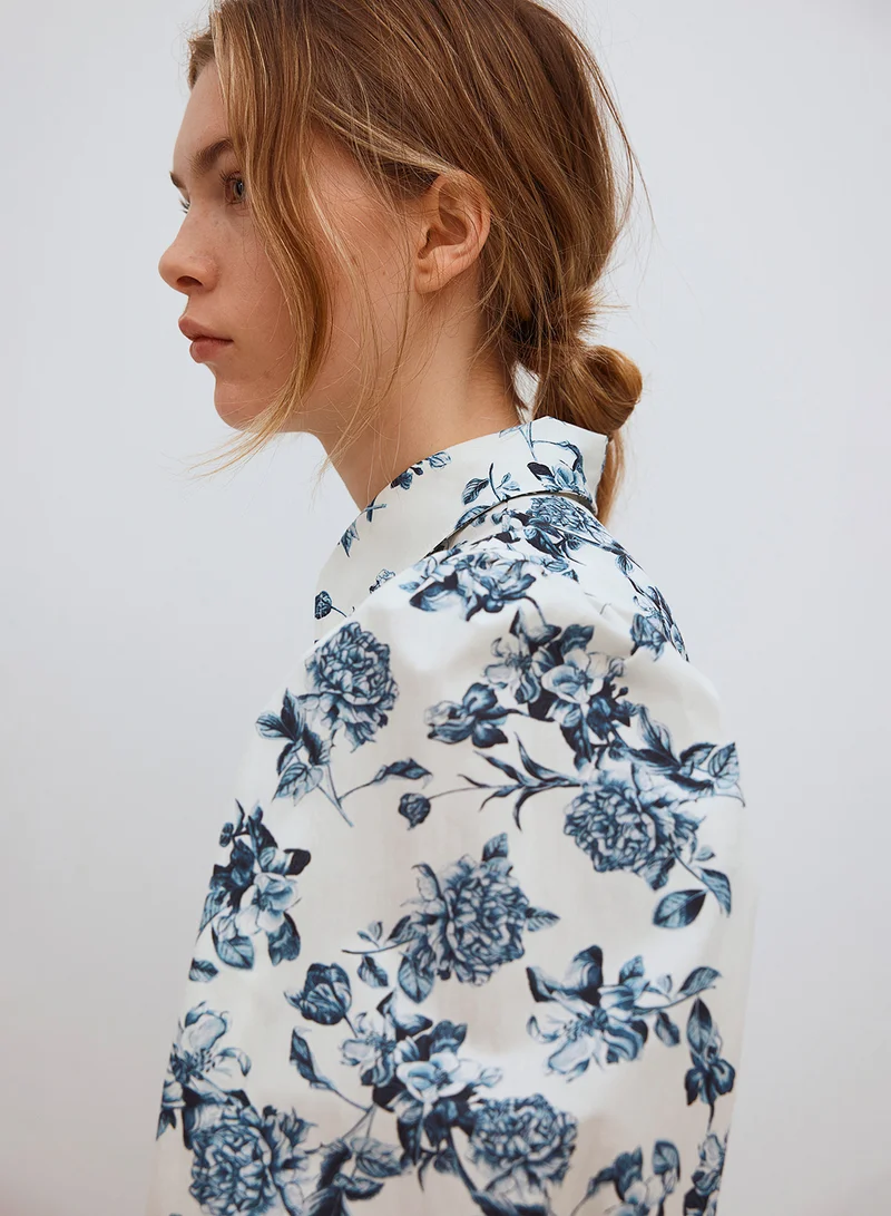 H&M Floral Print Dress