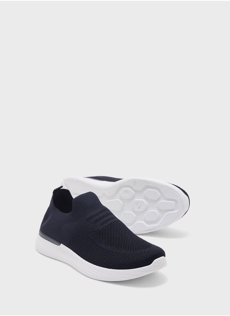 Seventy Five Knitted Casual Slip Ons  - Image 3