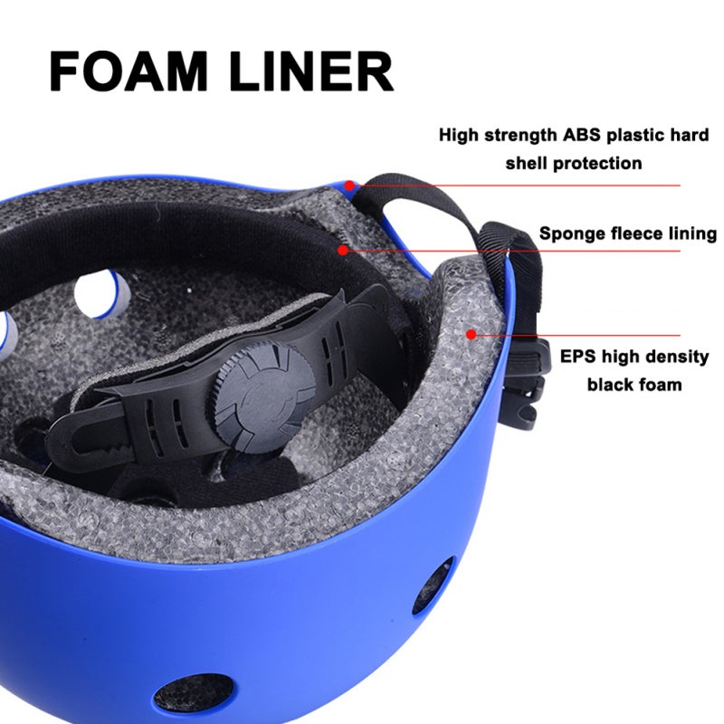 Roller Skating Helmet:L Size Pink ABS+EPS Material - Multiple Large Breathable Ventilation Holes Adjustable Cycling Helmet for Child Adults - Image 5