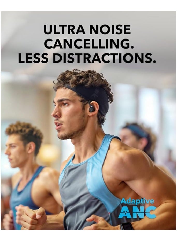 Soundcore Sport X20 by Anker, True-Wireless Workout Earbuds, Rotatable and Extendable Ear Hooks, Noise Cancelling, Deep Bass, IP68 Waterproof, Sweatproof, Dustproof, 48H Play, Sport Earbuds Black - Image 4