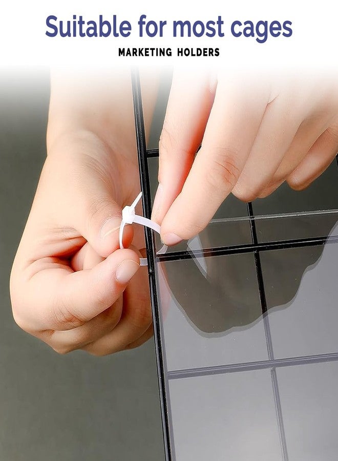 Marketing Holders 4 Pack 6” x 4.5" Cage Guard Plastic Siding Habitat Liner Pet Sheets Sanitary Flexible Pliable Small Animal Pen Rabbit Guinea Pig Critter Urine Splash Protection by Marketing Holders - Image 3