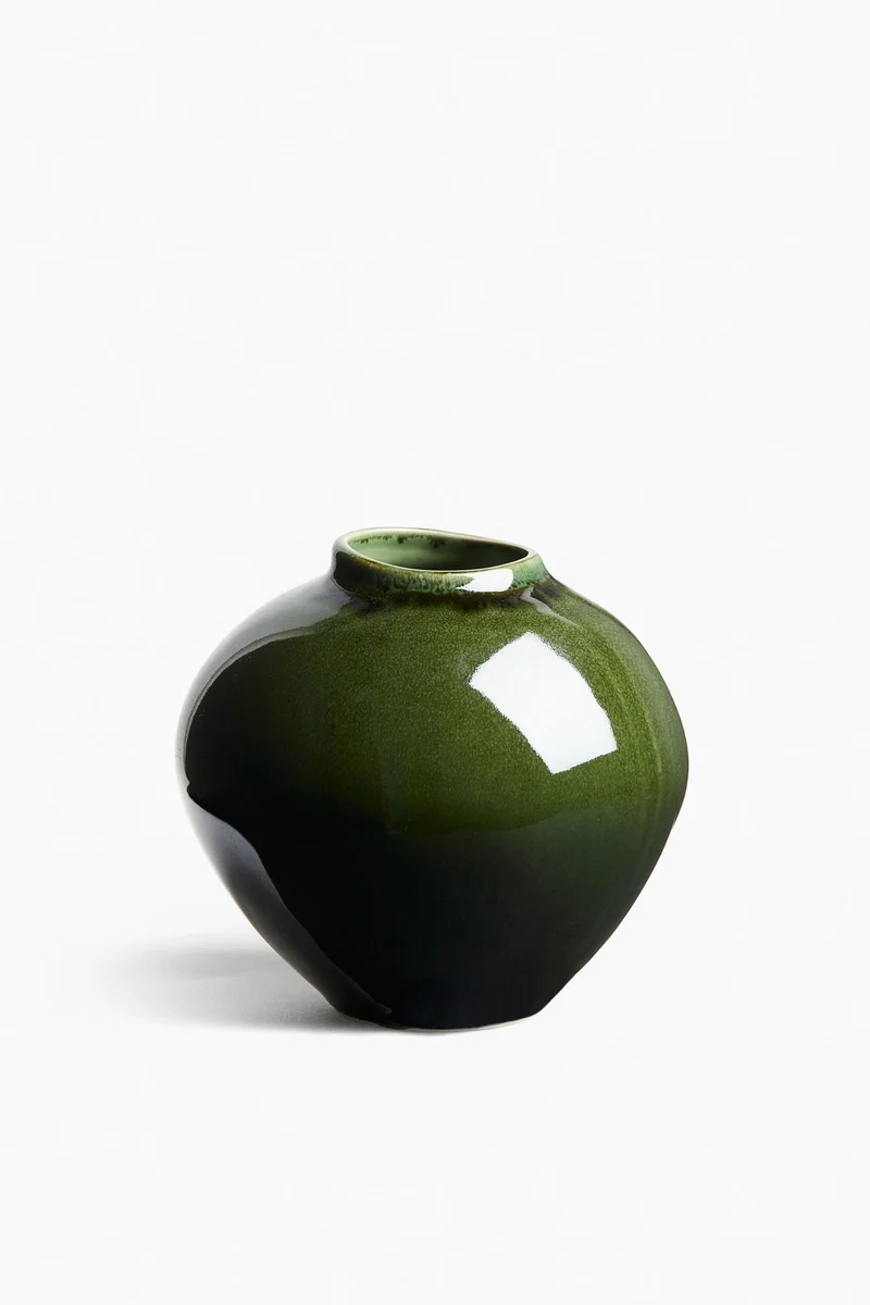 H&M Irregular stoneware vase