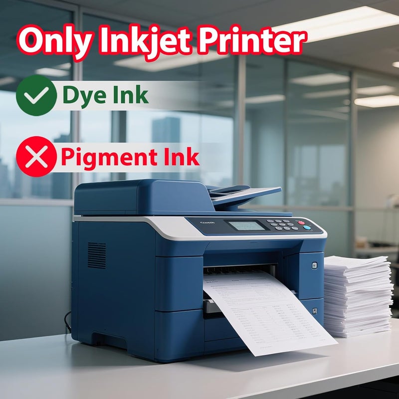Uinkit Glossy Photo Paper 13x19inches100 Sheets 180Gsm 48lbs Professional Glossy Photographic Paper Compatible with Inkjet Printer Use DYE INK 180GSM - Image 3