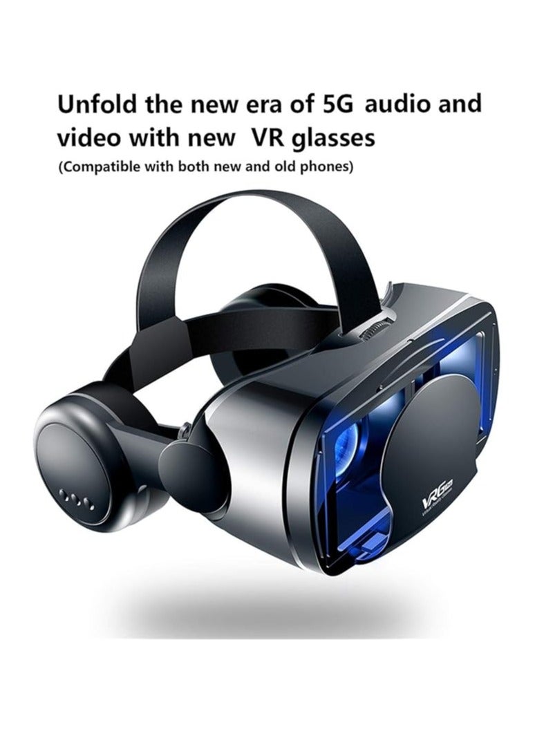 General VR headset, compatible with 5-7 inch iOS and 3D virtual reality headsets, virtual reality glasses, play your best mobile games, 360 degree movies  - Image 2