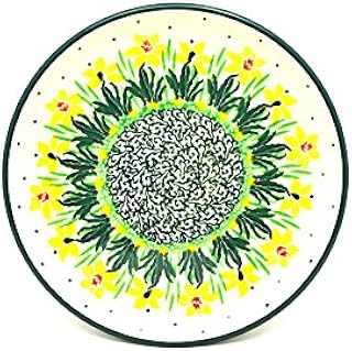 Polish Pottery Gallery Polish Pottery Plate - Bread & Butter (6 1/4") - Daffodil - Image 1