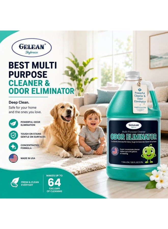 GELEAN Multipurpose Pet Odor Eliminator Cleaner - Neutral Ph - Strong Odor Floor Cleaner - Home Pet Odor Eliminator - Best Odor Remover - Image 2