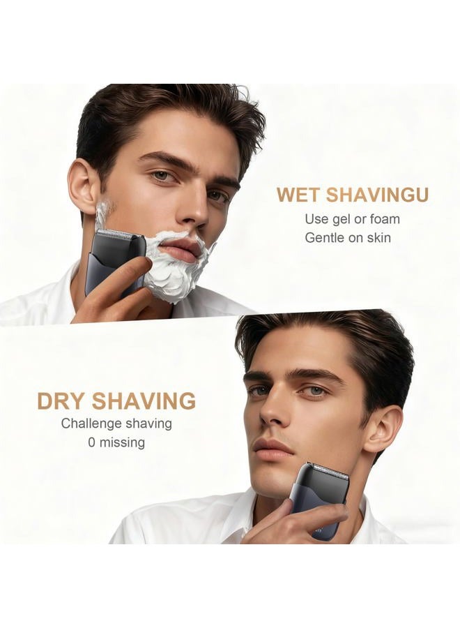 MuliVid Electric Foil Shaver for Men (Black) - Image 4