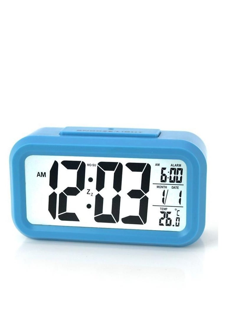 KUYING Minimalist Student Alarm Clock Desktop Electronic 