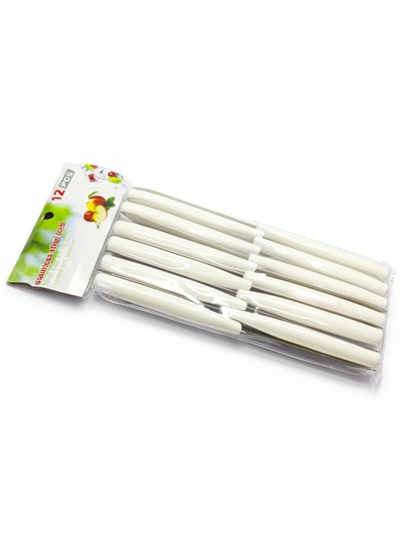 GOLDEN HOME Luxury 12-Piece Fruit Knife Set – Precision Blades for Every Kitchen - Image 4