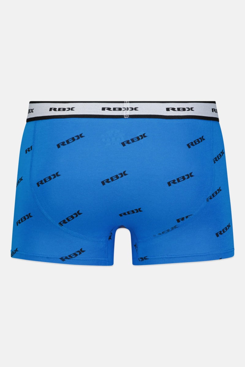 RBX Men 3 Pieces Brand Logo Boxer Brief, Multicolor - Image 3