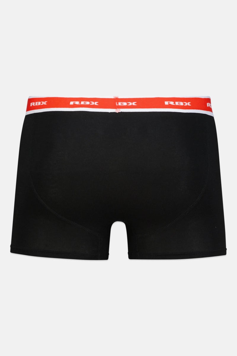 RBX Men 3 Pieces Brand Logo Boxer Brief, Multicolor - Image 5