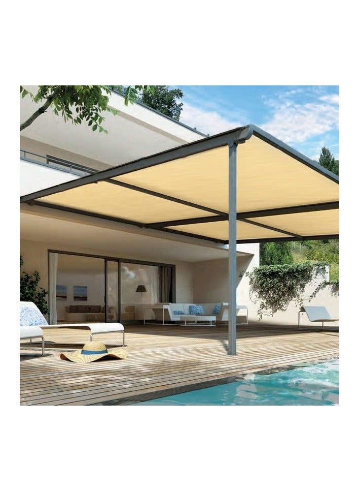 SUNRISE 90% UV Block Sun Shade Net, 2m x 50m Roll – Breathable Mesh Fabric for Garden, Patio, Greenhouse, Canopy, Pergola & Outdoor Privacy  - Image 2
