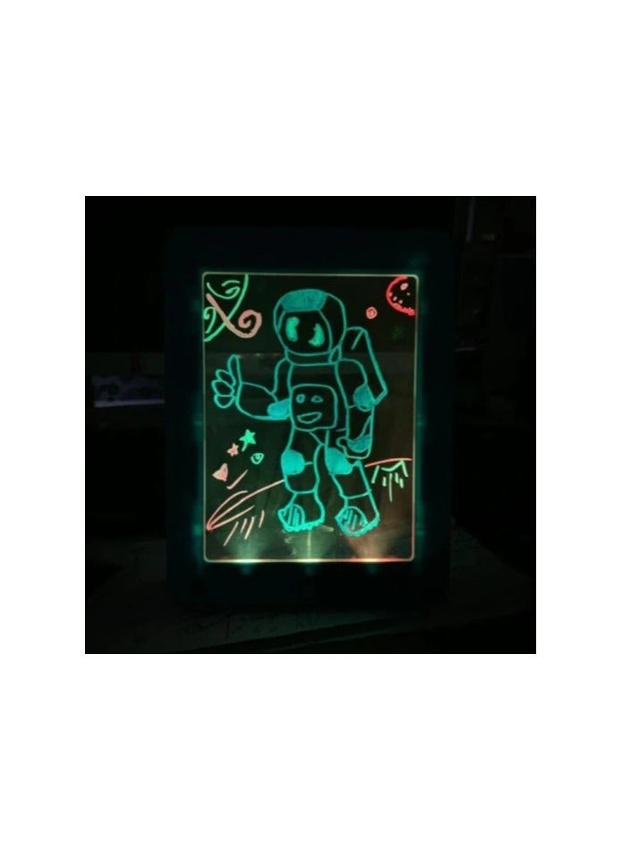 Toy Box Glowing Drawing Board Fun Magnetic Drawing Board Drawing Tablet LCD Writing Tablet For Kids For Kids  - Image 4
