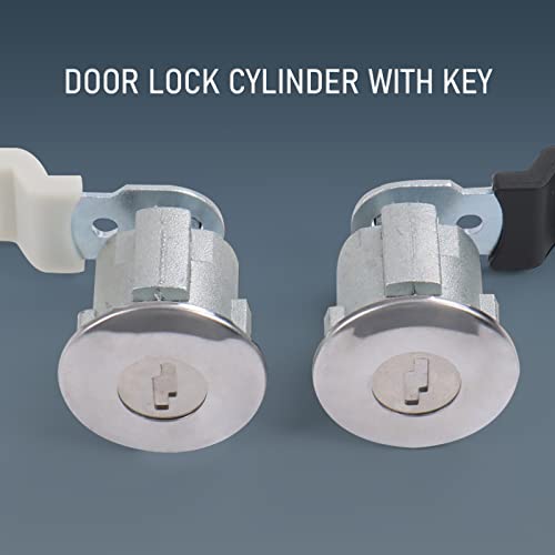 DICMIC Door Lock Cylinder with Key for 1997-2006 Ford E150 E250 E350 F150 F250 F350 Explorer Ranger Replace# XL2Z7821990AC, F87Z7821990BA - Image 5