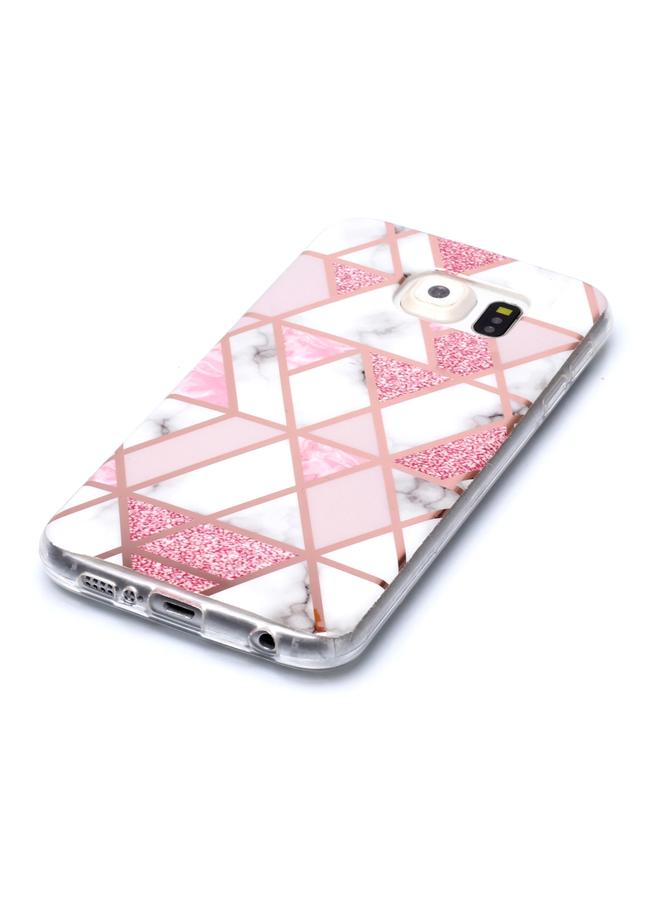 Zaboon Case For Galaxy S6 Plating Marble Pattern Soft TPU Protective Case - Image 3