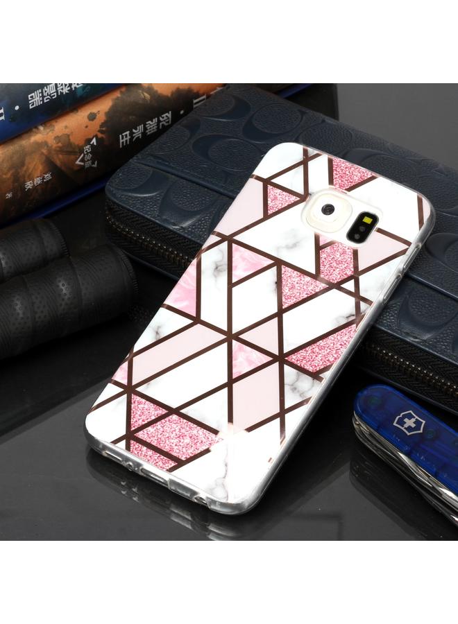 Zaboon Case For Galaxy S6 Plating Marble Pattern Soft TPU Protective Case - Image 5